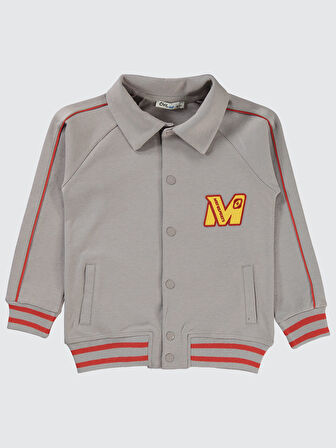 Civil Boys Erkek Çocuk Hırka 10-13 Yaş Gri