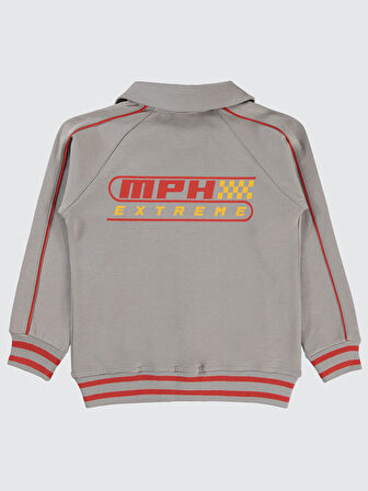 Civil Boys Erkek Çocuk Hırka 10-13 Yaş Gri