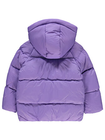 Civil Girls Kız Çocuk Mont 6-9 Yaş Mor