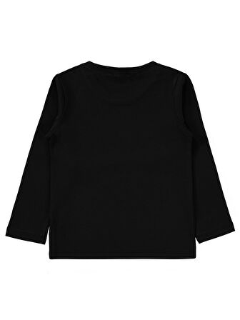 Civil Boys Erkek Çocuk Sweatshirt 2-5 Yaş Siyah