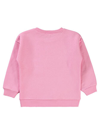 Civil Girls Kız Çocuk Sweatshirt 2-5 Yaş Şeker Pembesi 