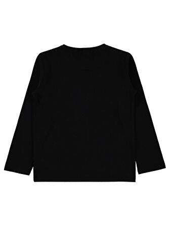 Civil Boys  Erkek Çocuk Sweatshirt 6-9 Yaş Siyah 