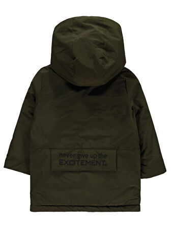 Civil Boys Erkek Çocuk Kapüşonlu Mont 2-5 Yaş Camel