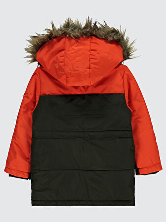 Civil Boys Erkek Çocuk Mont 10-13 Yaş Haki