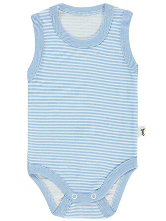 Civil Baby Bebek Çıtçıtlı Badi 1-36 Ay Mavi