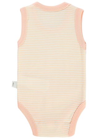 Civil Baby Bebek Çıtçıtlı Badi 1-36 Ay Somon