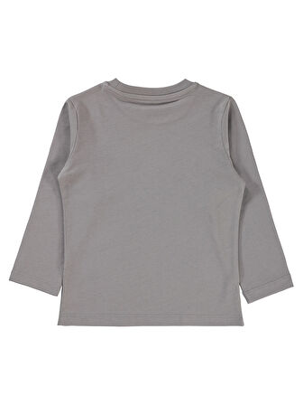 Civil Boys Erkek Çocuk Sweatshirt 2-5 Yaş Gri 