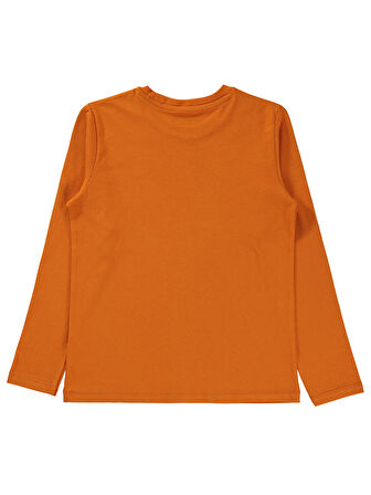 Civil Boys Erkek Çocuk Sweatshirt 10-13 Yaş Koyu Oranj