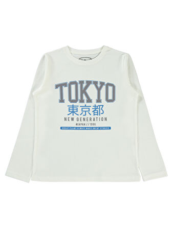 Civil Boys Erkek Çocuk Sweatshirt 10-13 Yaş Ekru