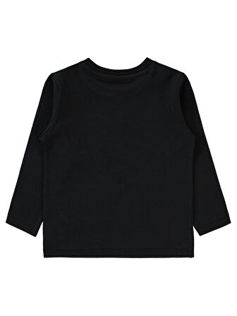 Civil Boys Erkek Çocuk Sweatshirt 2-5 Yaş Siyah 