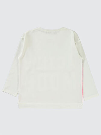 Civil Girls Active Mode Baskılı 10-13 Yaş Sweatshirt - Beyaz13-14 Yaş