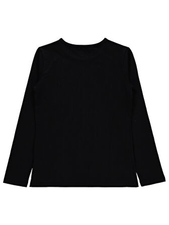 Civil Girls Kız Çocuk Sweatshirt 10-13 Yaş Siyah
