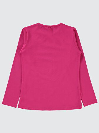 Civil Girls Kız Çocuk Sweatshirt 6-9 Yaş Aydınlık Pembe