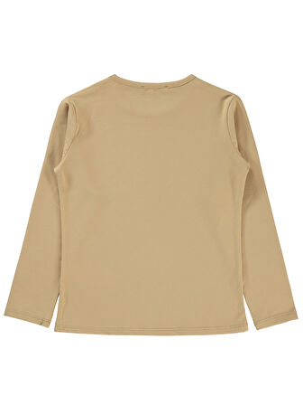 Civil Girls Kız Çocuk Sweatshirt 6-9 Yaş Yulaf Sütü 