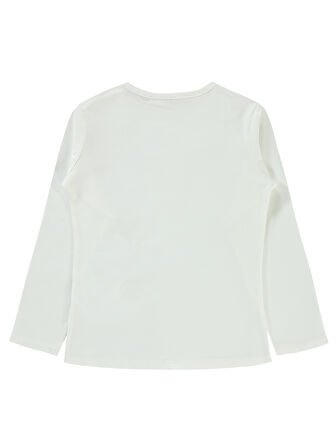 Civil Girls Kız Çocuk Sweatshirt 6-9 Yaş Ekru 