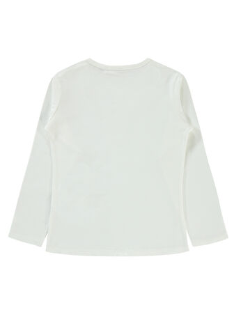 Civil Girls Kız Çocuk Sweatshirt 6-9 Yaş Ekru 