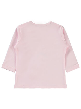 Civil Baby Kız Bebek Sweatshirt 6-18 Ay Tatlı Pembe