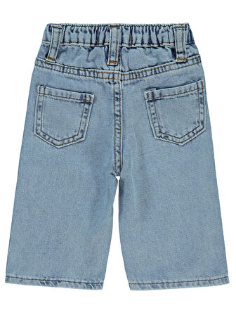Civil Baby Kız Bebek Pantolon 6-18 Ay Açık Mavi