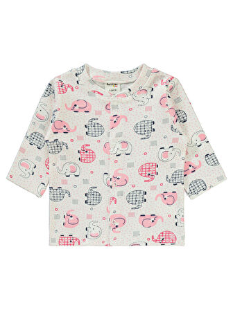 Civil Baby Erkek Bebek Pijama Takımı 1-6 Ay Pembe 