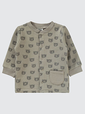 Civil Baby Erkek Bebek Pijama Takımı 1-6 Ay Vizon