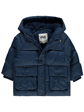 Civil Boys Erkek Çocuk Mont 2-5 Yaş Soft Lacivert