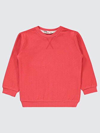 Civil Girls Kız Çocuk Sweatshirt 2-5 Yaş  Kırmızı