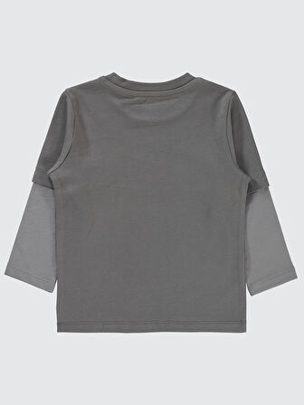 Civil Boys Erkek Çocuk Sweatshirt 2-5 Yaş Antrasit