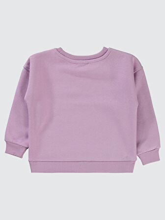 Civil Girls Kız Çocuk Sweatshirt 2-5 Yaş Lila