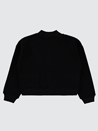 Civil Girls Kız Çocuk Hırka 10-13 Yaş Siyah