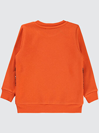 Civil Boys Erkek Çocuk Sweatshirt 2-5 Yaş Oranj