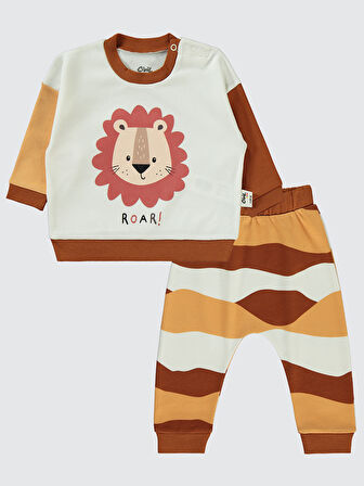 Civil Baby Erkek Bebek Takım 6-18 Ay Bakır
