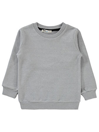 Civil Boys Erkek Çocuk Sweatshirt 2-5 Yaş Gri 