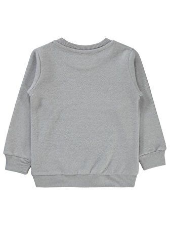 Civil Boys Erkek Çocuk Sweatshirt 2-5 Yaş Gri 