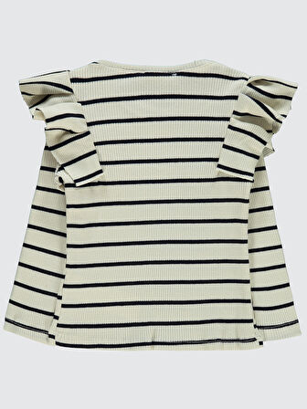 Civil Girls Kız Çocuk Sweatshirt 2-5 Yaş Tebeşir