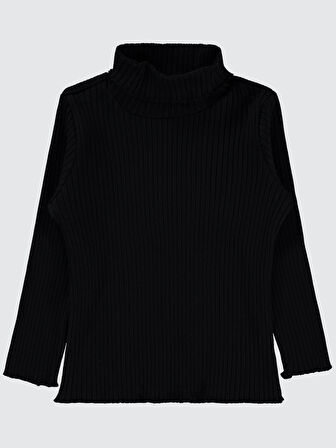 Civil Girls Kız Çocuk Sweatshirt 2-5 Yaş Siyah