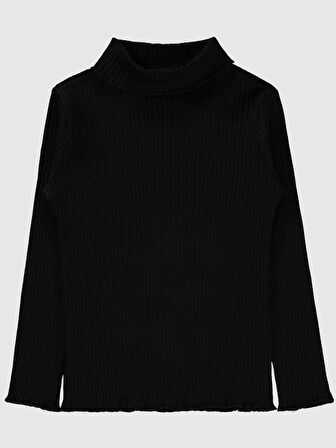 Civil Girls Kız Çocuk Sweatshirt 6-9 Yaş Siyah