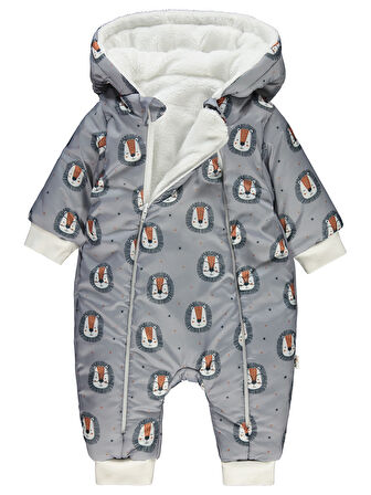 Civil Baby Erkek Bebek Astronot Tulum 6-18 Ay Gri