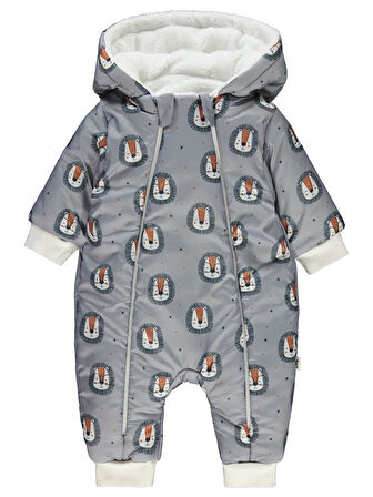 Civil Baby Erkek Bebek Astronot Tulum 6-18 Ay Gri