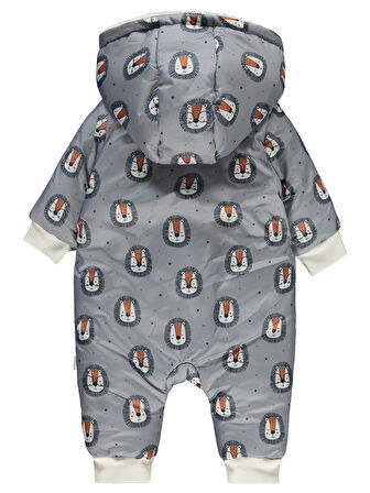 Civil Baby Erkek Bebek Astronot Tulum 6-18 Ay Gri