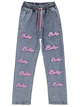 Civil Girls Kız Çocuk Pantolon 10-13 Yaş Buz Mavi
