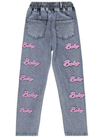 Civil Girls Kız Çocuk Pantolon 10-13 Yaş Buz Mavi