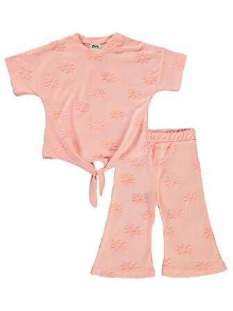 Civil Baby Kız Bebek Takım 6-18 Ay Pudra