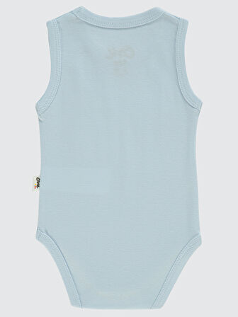 Civil Baby Bebek Çıtçıtlı Badi 0-1 Ay Mavi