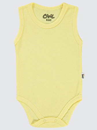 Civil Baby Bebek Çıtçıtlı Badi 12-36 Ay Sarı