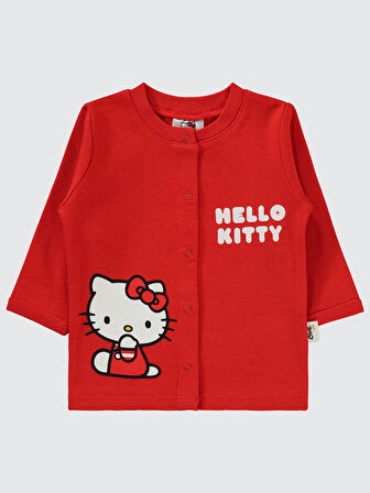 Hello Kitty Kız Bebek Pijama Takımı 1-6 Ay Siyah