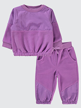 Civil Baby Kız Bebek Takım 6-18 Ay Lila