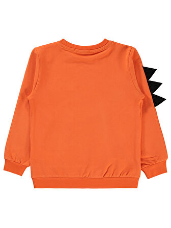 Civil Boys Erkek Çocuk Sweatshirt 2-5 Yaş Turuncu