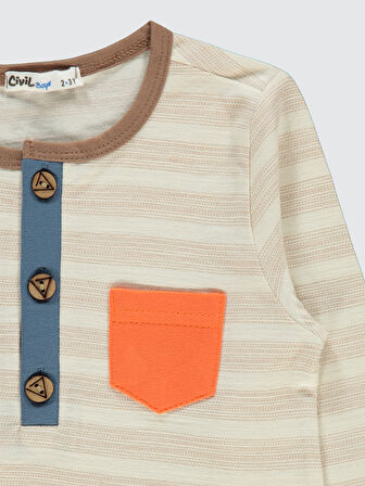 Civil Boys Erkek Çocuk Sweatshirt 2-5 Yaş İndigo 