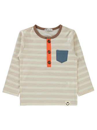 Civil Boys Erkek Çocuk Sweatshirt 2-5 Yaş Turuncu 