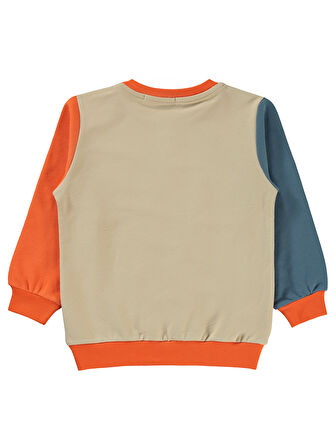 Civil Boys Erkek Çocuk Sweatshirt 2-5 Yaş Turuncu